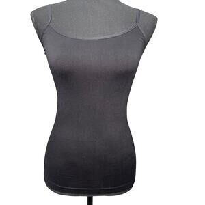 Free People Intimately Cami Tanks 2 Pack Women M/L Black Seamless Strap Stretch